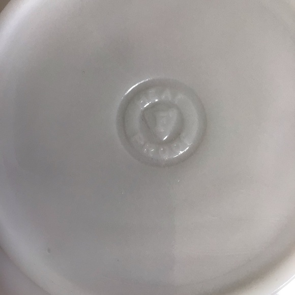 Vintage Federal Glass Golden Bamboo Dinner Plates - Set of 2 - Picture 7 of 7